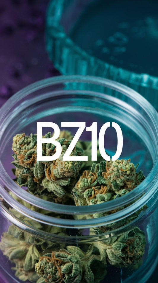 BZ10 Cannabis im Glas